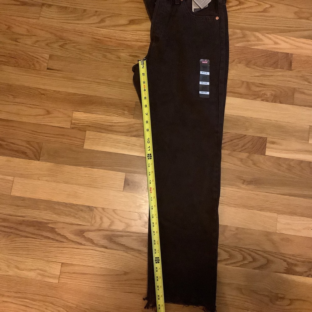Levi's 501 Original Straight Leg Jeans - Picture 13 of 14